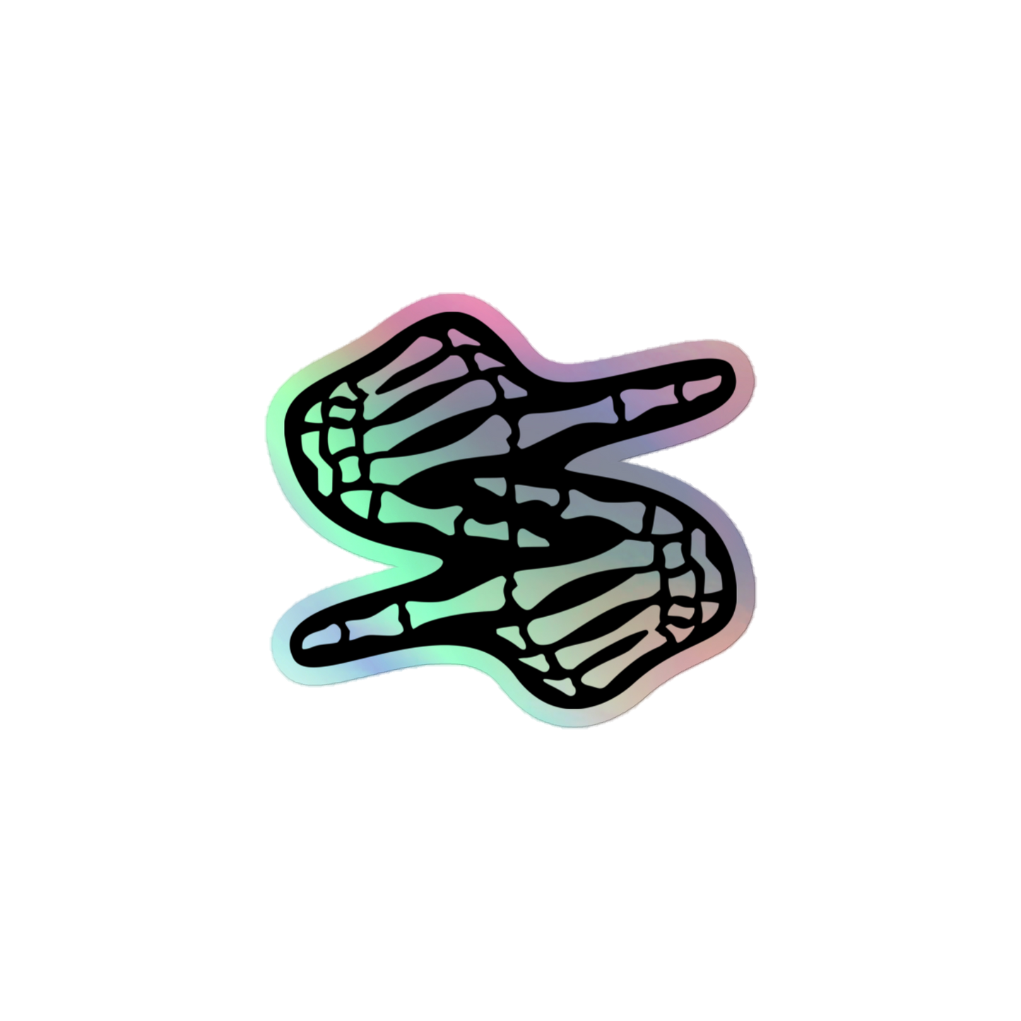 Good Hands Holographic - 3"x3"